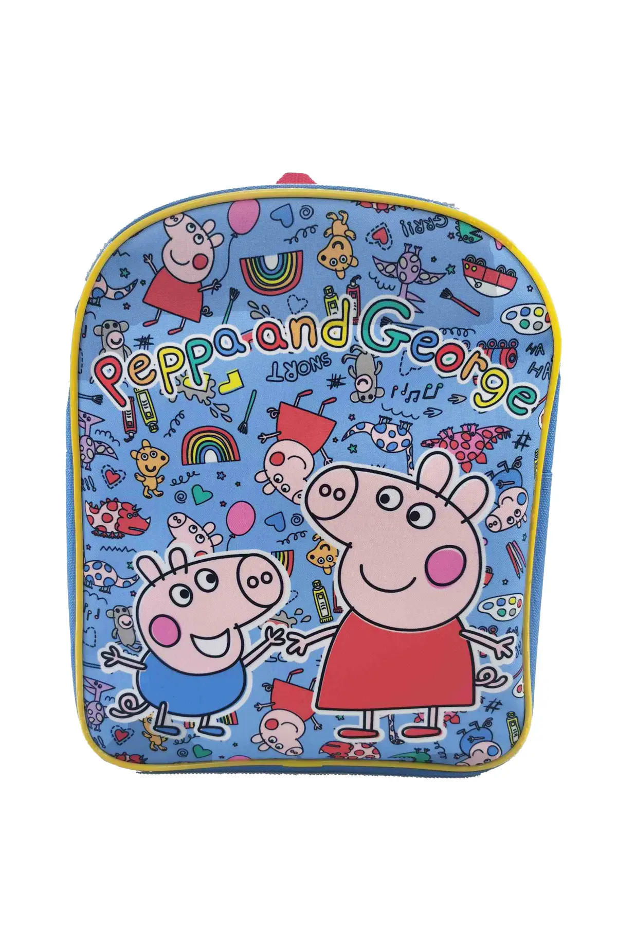 PEPPA PIG ICE CREAM Children's Backpack, Children's Backpack, School Backpack, Adaptable to Pram, Ideal for Kindergarten, Comfortable and Versatile, Quality and Resistance, 22 x 10 x 27 cm, light