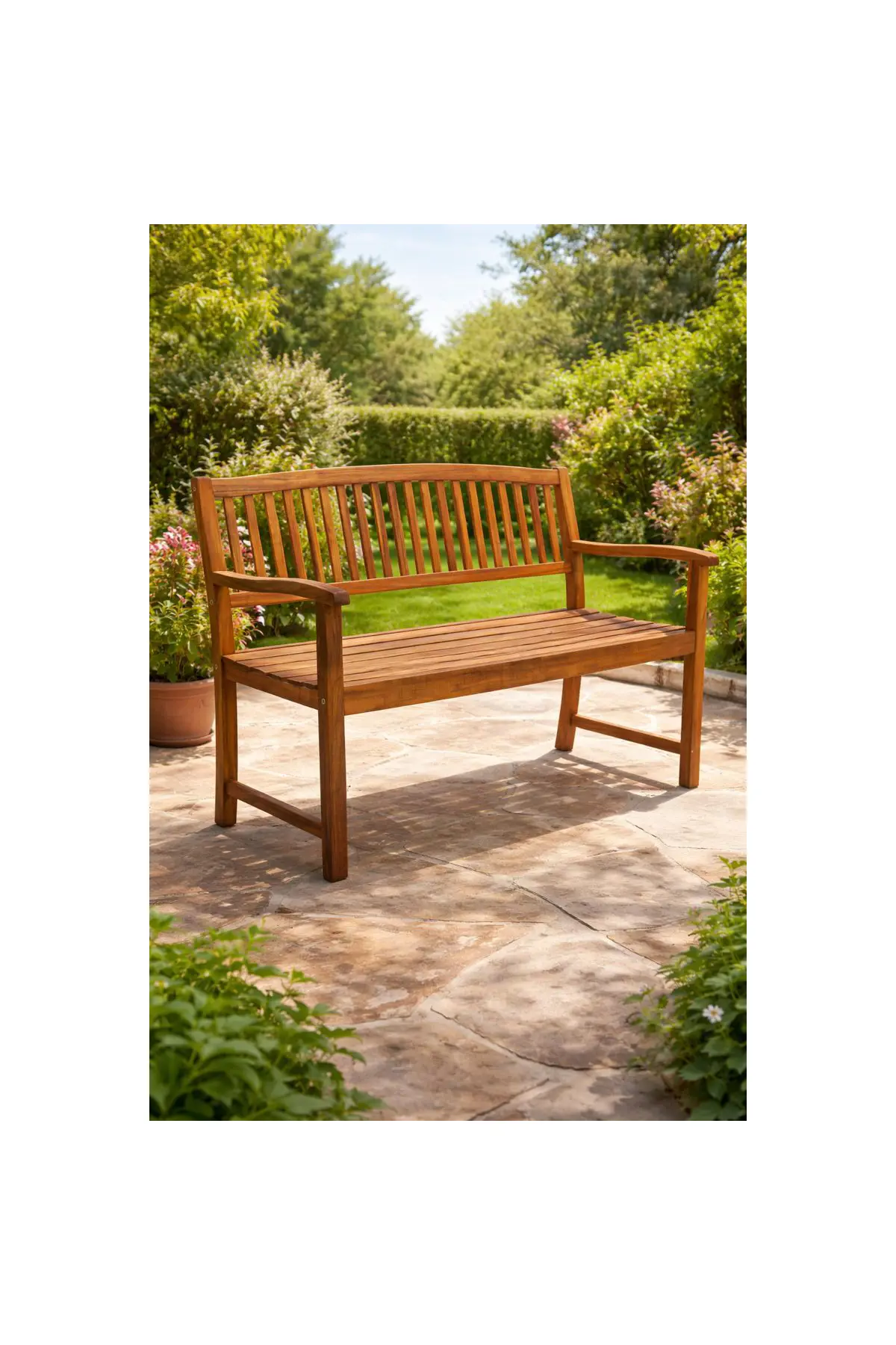 The Willowbrook Acacia Garden Bench