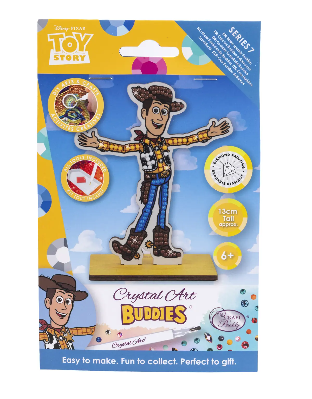 Woody Crystal Art Buddies Toy Story Craf...