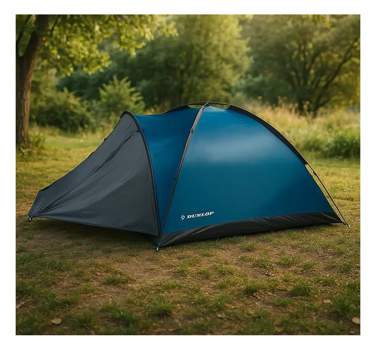 Dunlop 4 Person Lightweight Tent For Cam...