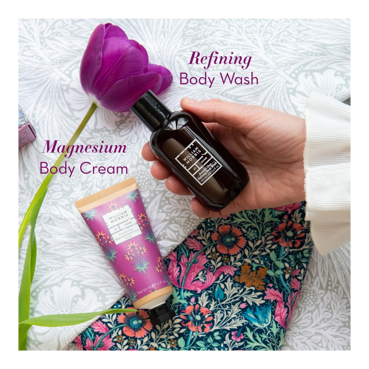 William Morris Beautiful Sleep Wind Down Ritual Vegan Gift Set