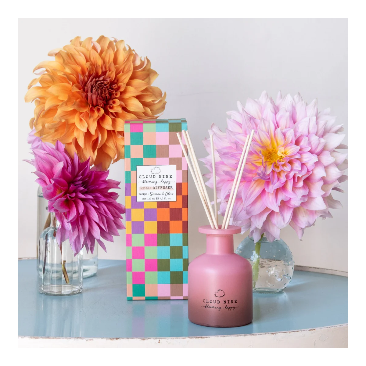 Cloud Nine Vegan Scented 120ml Reed Diffuser Gift For Her