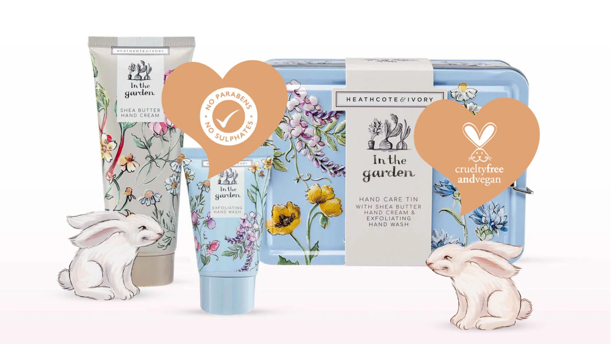 In The Garden Vegan Hand Care Tin Gift Set