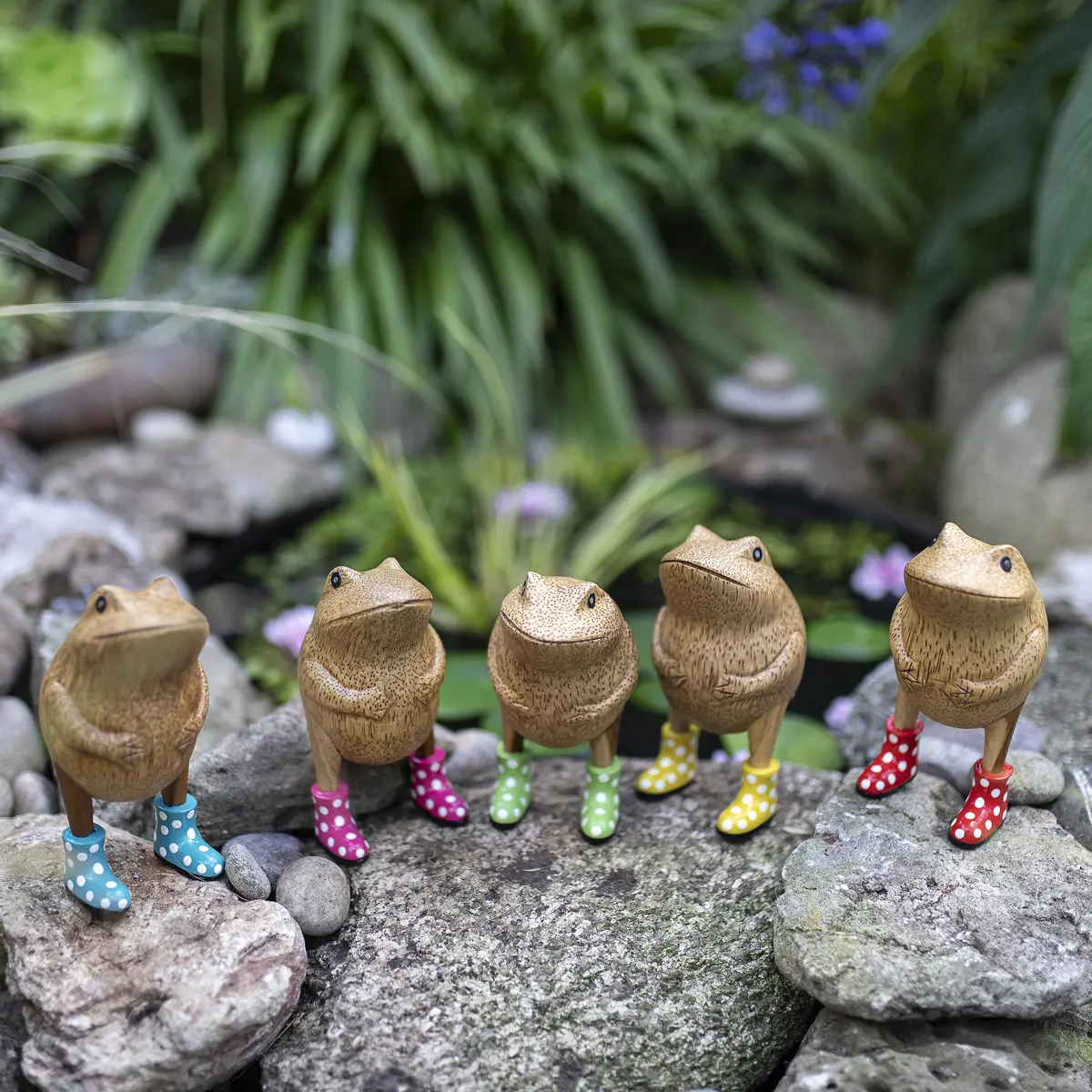 DCUK Spotty Boots Jolly Frog