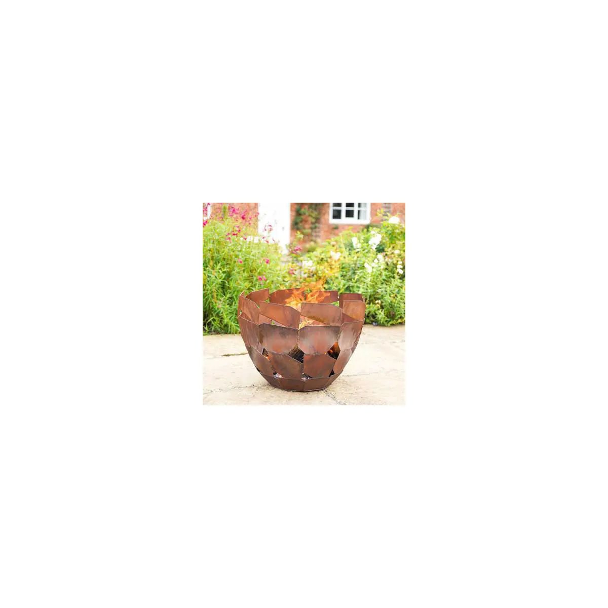 Ivyline Outdoor Industrial Metal Garden ...