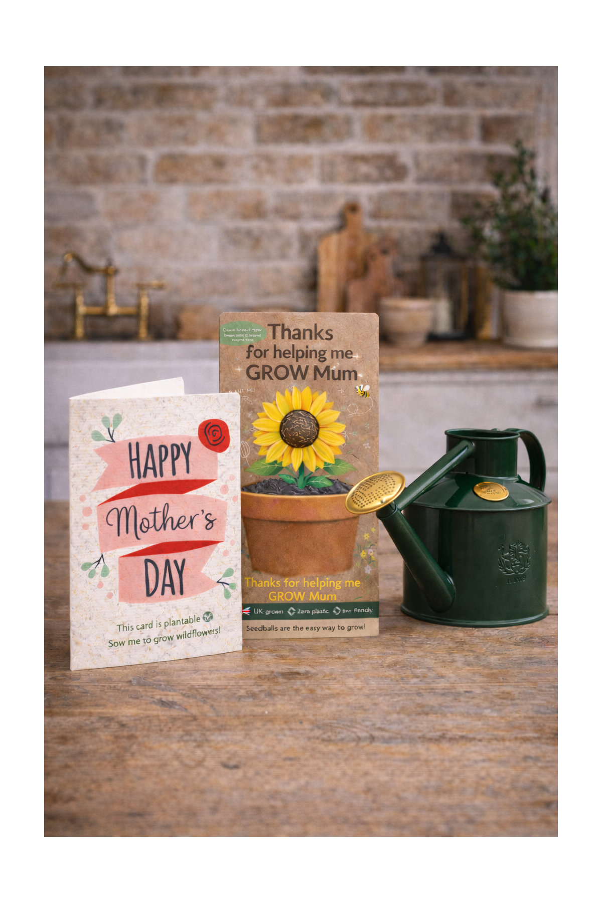 Gardeners Gift Set (Incl Card - Seed Bal...