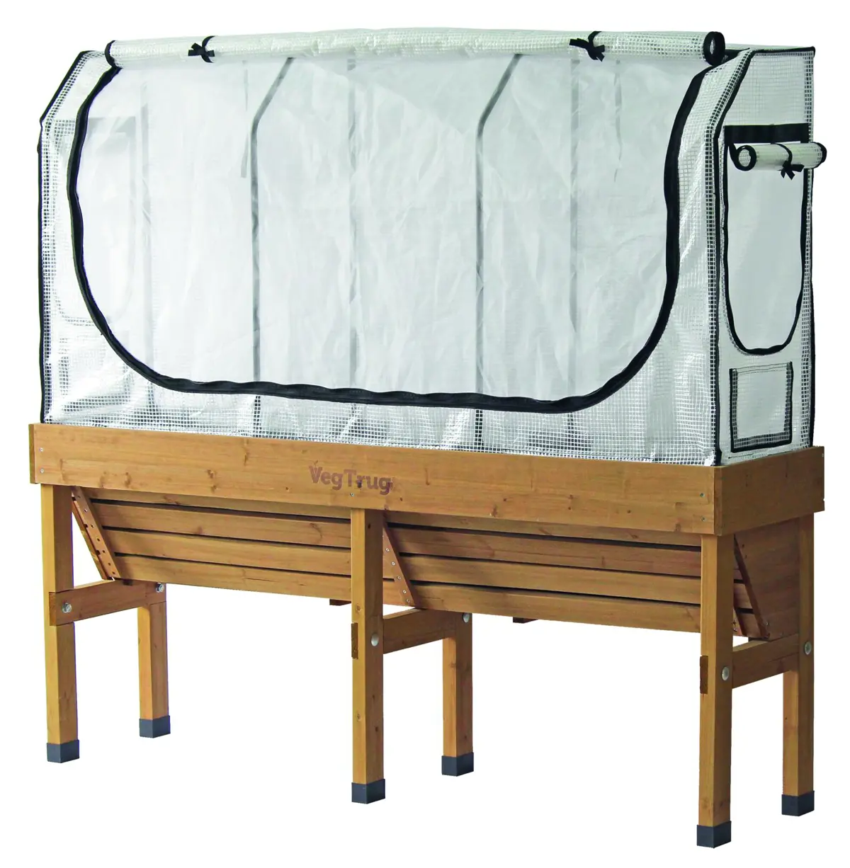 Vegtrug Medium WallHugger Greenhouse Frame & Multi Cover Set