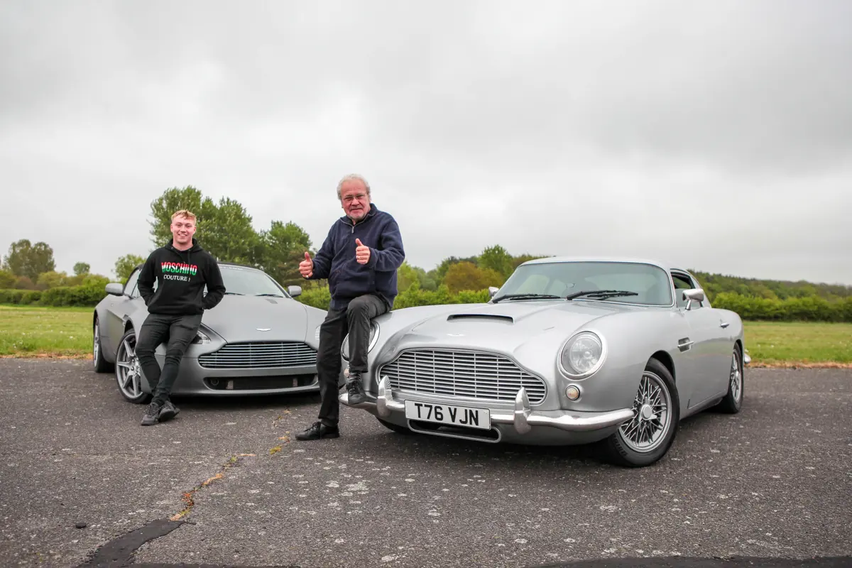 Drive An Aston Martin Replica DB5 and V8...
