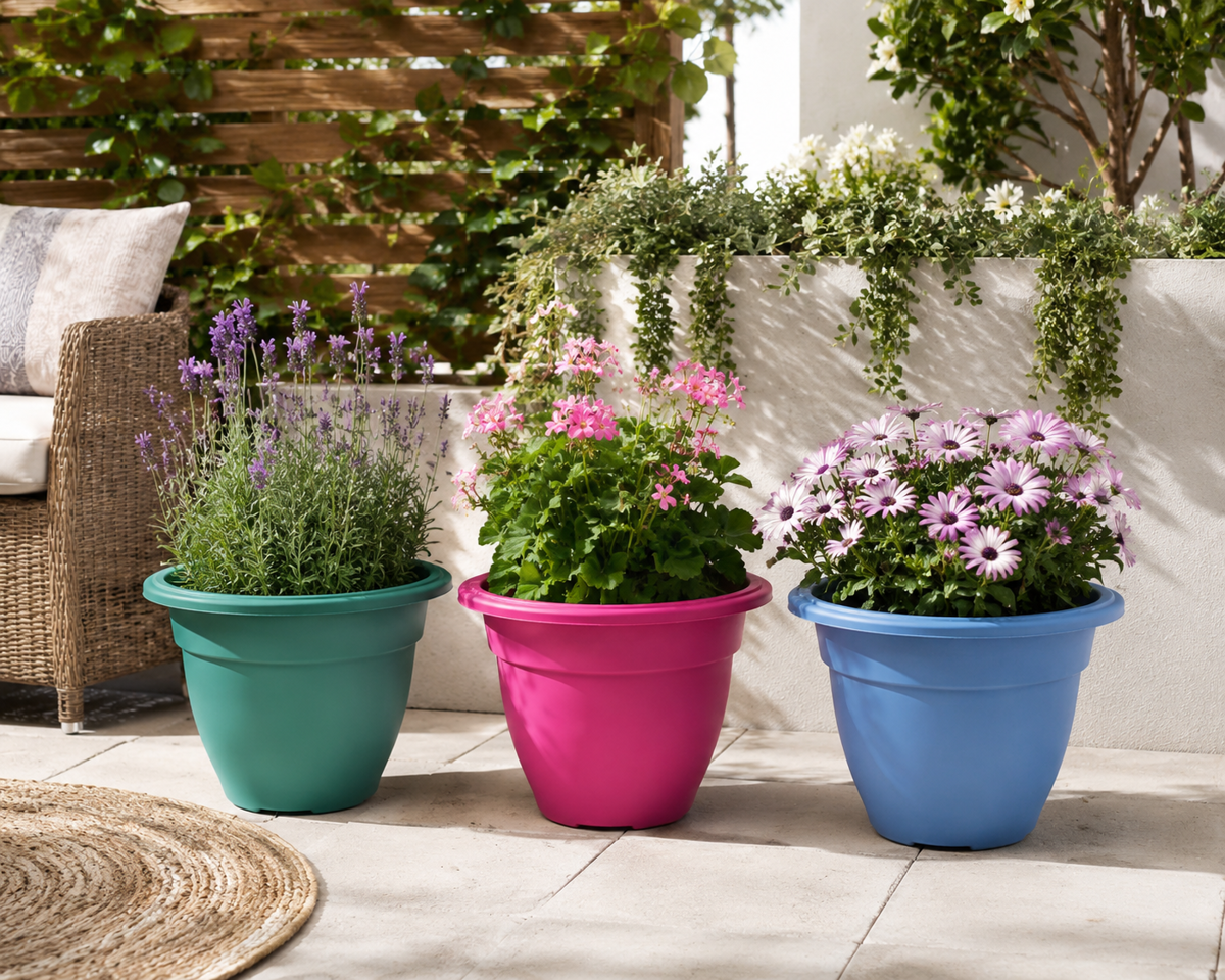 Wild Meadow Recycled Plastic 30cm Garden...