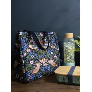 William Morris Strawberry Thief RPET Insulated Lunch Bag