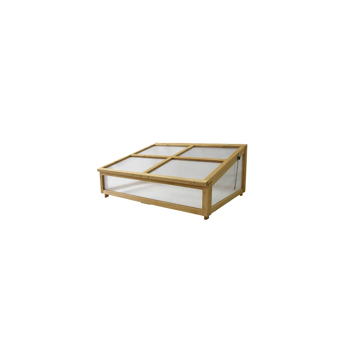 Vegtrug Natural Small Cold Frame For 1m Small Vegtrug Raised Bed Garden Planter 