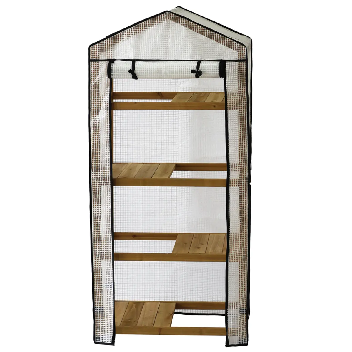 Vegtrug Natural Garden Nursery Greenhouse and Cover for Seedlings and Young Plants