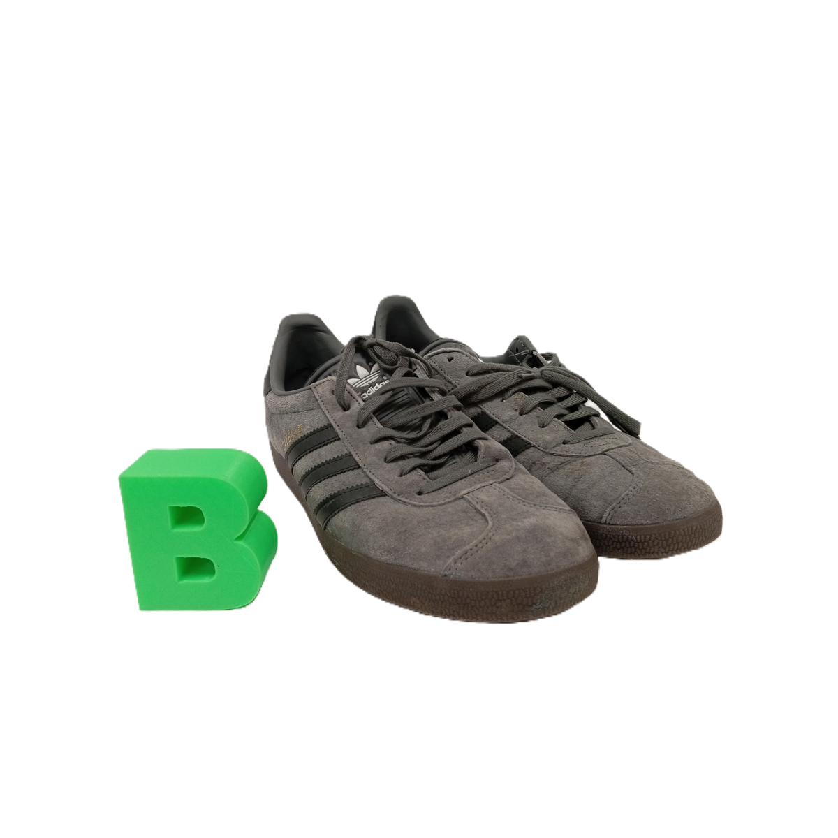 ADIDAS ART Men's UK Size 9 Gazelle Grey Gum Laced Casual Trainers Pre-Loved | Barnardo's Online Charity Shop ADIDAS ART Men's UK Size 9 Gazelle Grey Gum Laced Casual Trainers Pre-Loved | Barnardo's Online Charity Shop