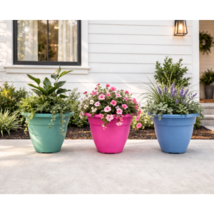 Wild Meadow Recycled Plastic Bluebell 30cm Garden Bell Planter